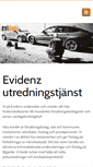 Mobile Screenshot of evidenz.se